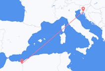 Flyreiser fra Oujda, til Rijeka