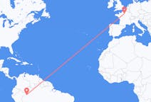 Flyrejser fra Leticia, Amazonas, Colombia til Paris, Frankrig