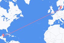 Flights from San Pedro Town to Copenhagen
