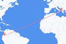 Flights from Puerto Asís, Colombia to Corfu, Greece