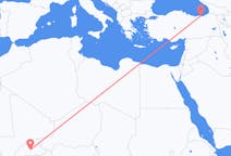 Flights from Ouagadougou to Trabzon