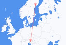 Flights from Ljubljana, Slovenia to Örnsköldsvik, Sweden