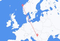Flights from Osijek, Croatia to Florø, Norway