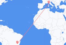 Flyreiser fra Belo Horizonte, Brasil til Bastia, Frankrike