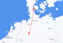 出发地 丹麦出发地 森纳堡目的地 德国帕德博恩的航班
