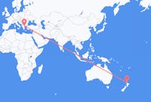 出发地 新西兰出发地 奧克蘭都會區目的地 希腊塞萨洛尼基的航班