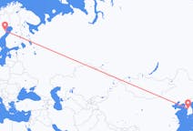 Flights from Seoul to Skellefteå