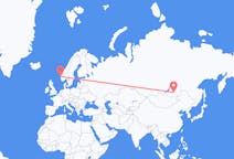 Flights from Chita, Russia to Bergen, Norway