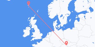 Flyrejser fra Østrig til Færøerne