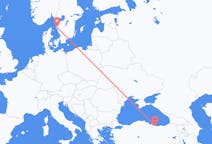 Flights from Giresun, Turkey to Gothenburg, Sweden