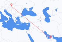 Flyrejser fra Abu Dhabi, De Forenede Arabiske Emirater til Budapest, Ungarn