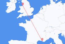 Flyreiser fra Marseille, Frankrike til Liverpool, England