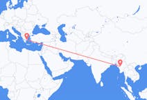 Flights from Magway, Myanmar (Burma) to Athens, Greece