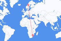 Flights from Margate, KwaZulu-Natal, South Africa to Sveg, Sweden