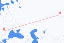Loty z miasta Omsk do miasta Sybin