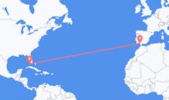 Flyreiser fra Key West, USA til Jerez, Spania