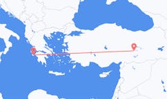 Fly fra Malatya til Zakynthos Island