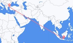 Flights from Surabaya, Indonesia to Çanakkale, Turkey