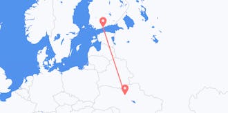 Flyreiser fra Ukraina til Finland