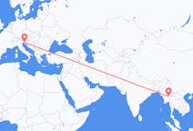 Flights from Loikaw, Myanmar (Burma) to Trieste, Italy