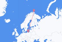 Flights from Berlevåg, Norway to Gdańsk, Poland