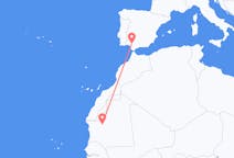 Loty z Atar, Mauretania do Sewilli, Hiszpania