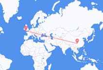 Flyreiser fra Chongqing, Kina til Newquay, England