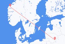 Flyreiser fra Vilnius, Litauen til Volda, Norge