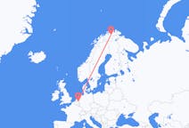 Flights from Lakselv, Norway to Eindhoven, the Netherlands