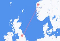 Flights from Førde, Norway to Leeds, the United Kingdom