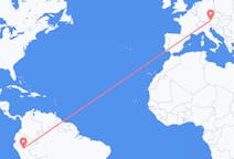 Flüge von Tarapoto, Peru nach Salzburg, Österreich