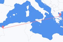 Flyreiser fra Oujda, Marokko til Skiathos, Hellas
