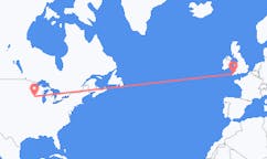 Flüge von La Crosse, die Vereinigten Staaten nach Newquay, England