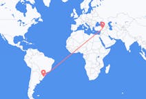Flights from Porto Alegre, Brazil to Elazığ, Turkey