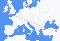 Flyrejser fra Killorglin, Irland til Elazig, Tyrkiet