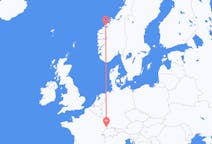 Flights from Molde, Norway to Basel, Switzerland