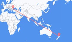 出发地 新西兰陶波目的地 保加利亚瓦尔纳的航班