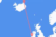 Vuelos de Thorshofn, Islandia hacia Shannon, Irlanda