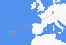 Flights from Karlsruhe, Germany to Santa Maria Island, Portugal