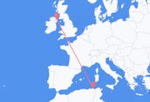 Flyrejser fra Annaba, Algeriet til Belfast, Nordirland
