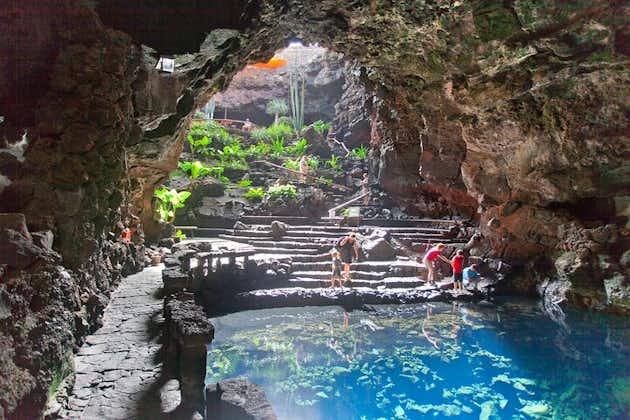 Tour privato di lusso di Jameos del Agua e Cueva de los Verdes a Lanzarote