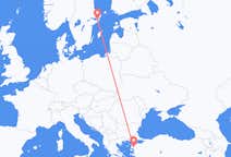 Voli da Distretto di Edremit, Turchia to Stoccolma, Svezia