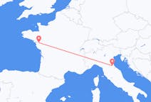 Flights from Forli, Italy to Nantes, France