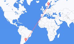 Voli da Montevideo, Uruguay a Örebro, Svezia