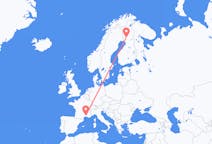 Flyreiser fra Rovaniemi, Finland til Nimes, Frankrike