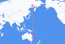 Flights from Sydney, Australia to Magadan, Russia