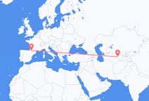 Flyrejser fra Bukhara, Usbekistan til Pau, Frankrig