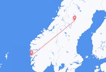 Flights from Bergen, Norway to Vilhelmina, Sweden