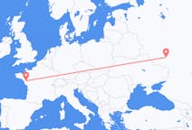 Flights from Voronezh, Russia to Nantes, France