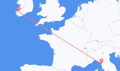 出发地 爱尔兰从 基洛格林目的地 意大利比萨的航班